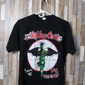 Vintage 90er Motley Crue Dr Feel Good T-Shirt seltene Grafik Band Gr. X-Large - Bild 1 von 6