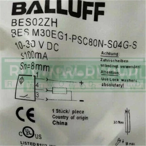 1PCS New For BALLUFF BES M30EG1-PSC80N-S04G-S BES02ZH switch sensor - Afbeelding 1 van 1