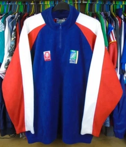 ENGLAND 2003 AUSTRALIA RWC03 WORLD CUP RUGBY FLEECE SWEATSHIRT TOP LARGE - Bild 1 von 7