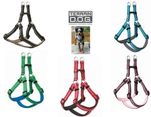 Weaver Leather Terrain D.O.G Reflective Neoprene Lined Pet Dog Harness - Picture 1 of 26