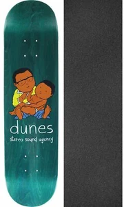 Stereo Skateboards Dunes 7.75" Skateboard Deck + griptape - Picture 1 of 3