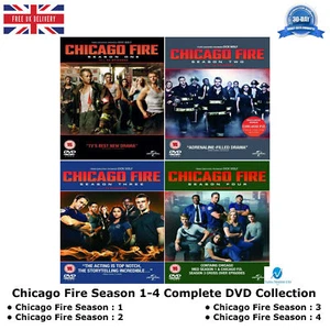 CHICAGO FIRE 1-4 Complete Season 1 23 4 Chicago Med, Chicago PD Sealed UK R2 DVD - Picture 1 of 13