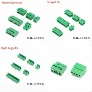 HT396 3,96 mm connettore vite blocco morsetto PCB femmina/retto/angolo retto - Foto 1 di 11
