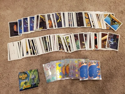 lote (315+) Pegatinas Panini 1999 pegatinas A Bug's Life 3-5 juegos parciales con inserto Foto 1 de 4
