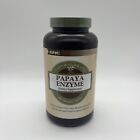 GNC Natural Brand Papaya Enzyme 600 Chewable Tablets, Exp. 9/2024