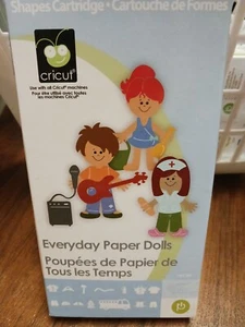 Cricut Shapes Cartridge | EVERYDAY PAPER DOLLS Cartridge | 291042 | USED - Picture 1 of 2
