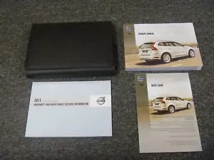 2013 Volvo XC60 Owner Operator Manual T6 R-Design Premier Plus Platinum 4.4L V8 - Foto 1 di 1