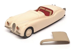 Milestone Miniatures JW8 - 1949 Jaguar XK120 Jabbeke - Crema - Foto 1 di 5