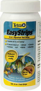 Tetra EasyStrips 6-in-1 Aquarium Test Strips for Fresh/Salt Water, 100 Strips