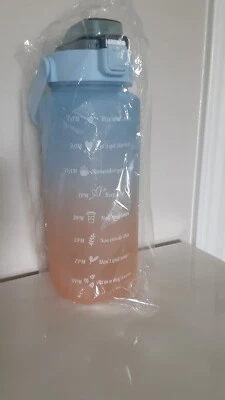 Botellas de agua Motivation - Opciones degradadas y multicolores. 64 oz Foto 1 de 3