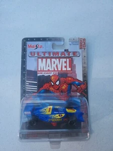 Maisto Ultimate Marvel Spiderman Serie 1 #23 ruota aperta racer pressofuso - Foto 1 di 3