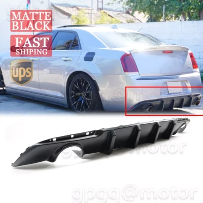 Válvula difusor traseiro barbatana de tubarão com primer para Chrysler 300 SRT 2015-2023 V1 - Imagem 1 de 4