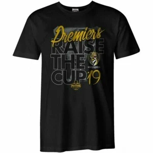 Richmond Tigers 2019 Mens Premiers Trophy Graphic Shirt Sizes S-3XL! P2 - Picture 1 of 3