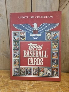 Topps Baseball Cards 1988 Update Collection by Red Foley Hardcover - Picture 1 of 14