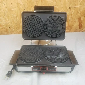 Vintage Broil King Grill Waffle Center Hurry Hot Waffle Maker  785/795 - Tested - Picture 1 of 11