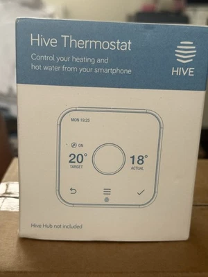 Hive Thermostat for Heating & Hot water control - Brand New Boxed & Sealed - Image 1 of 4