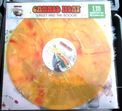 Canned Heat - Sunset and the Boogie LP ( Limited Numbered Marbled Edition ) - Bild 1 von 4