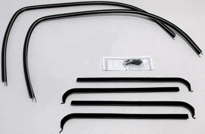 Window Sweeps Felt Kit Weatherstrip for 1961-1967 Ford Econoline 2 Door Van - Image 1 of 4