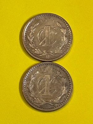 COIN MEXICO 1941-1942- 1 CENTAVO FREE SHIPPING - Image 1 of 4