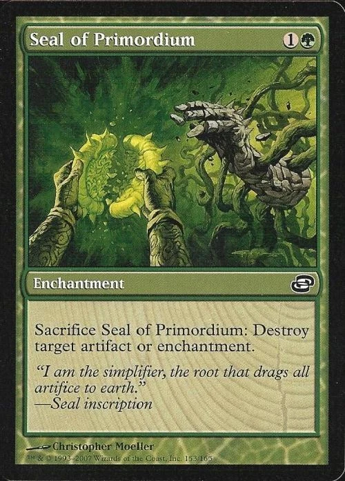 Seal of Primordium - Medium Play MTG Planar Chaos - Image 1 of 1