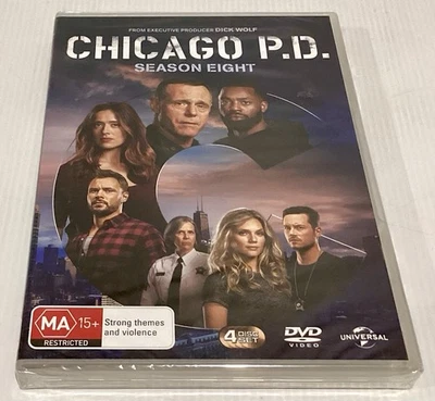 Chicago P.D. Season 8 New Sealed DVD 4 Disc Set 16 Episodes Region 4 Eight - image 1 of 3