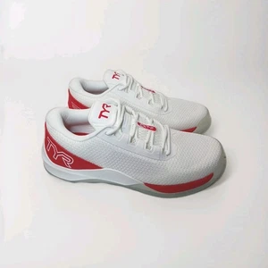 TYR CXT-2 Trainer - CrossFit Training Shoes White/Red Men's Sz 10 Athletic Gym - Picture 1 of 8