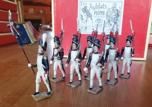 CBG MIGNOT GRENADIERS De La Guarde SET Of 10 Toy Soldiers #26 NICE BOXED FRANCE - Bild 1 von 10