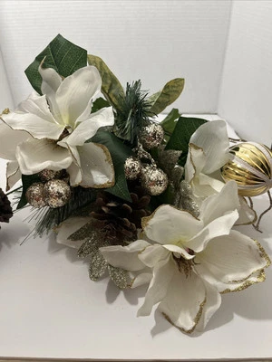 1 ramo de flores artificiales Mainstay Amaryllis decoración de 20 pulgadas nuevo con etiquetas Foto 1 de 4