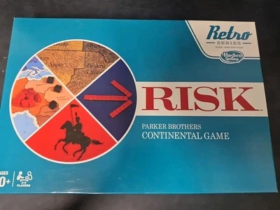 🎲 Risk Retro Series Boardgame Parker Brothers Hasbro Gaming Complete - Image 1 of 4
