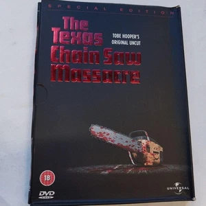 The Texas Chain Saw Massacre Special Edition DVD Tobe Hooper Uncut - Imagen 1 de 2
