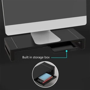 ｀Monitor Stand Riser Rgb Klapp Regulierbar Länge Usb3.0 Lade Desktop Ris - Afbeelding 1 van 24
