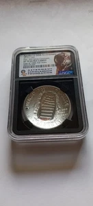 2019-P $1 Silver "Apollo 11" 50th. Anniv. PF70 UCAM Charlie Duke, 1/1000 .999UNC - Picture 1 of 4