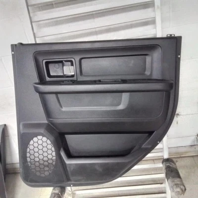 2020 DODGE RAM3500 Crew Cab Right Side Rear Door Trim Panel Black Trim TXX8 OEM  - Image 1 of 4