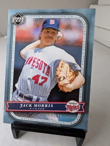 2005 Upper Deck Classics 17 /25 Jack Morris #54 HOF - Picture 1 of 2