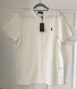 NWT Men's Polo Ralph Lauren White T-Shirt Size XL - Picture 1 of 11