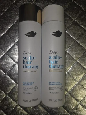 Dove Scalp + Hair Therapy Density Boost Hydrating Shampoo&Conditioner 9.25 Fl Oz - Image 1 of 3