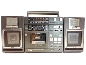 VINTAGE Sony Stereo Boombox AM/FM Aux & Phono CFS-9000 **READ** - Picture 1 of 8