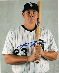 Mark Teahen Signed Autographed 8x10 Photo White Sox Lot #2