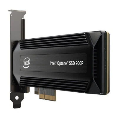INTEL 280GB 900P PCIE SSD 9 OPTANE SSDPED1D280GAX1 AIC/HHHL 10DWPD/5.11PBW - Image 1 of 3