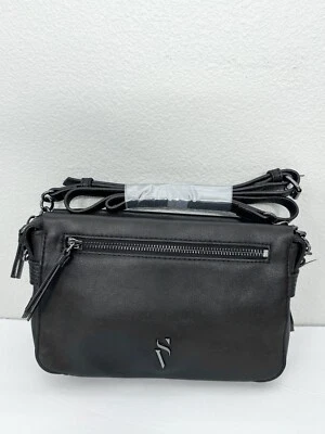 🌿 Bolso Bandolera Negro 'Simply Vera' Vera Wang Signature Mucho almacenamiento Foto 1 de 4