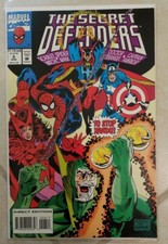 Secret Defenders #6 1993 NM Condition Spider-man Capt. America Dr. Strange