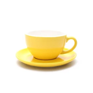 Speciality Coffee Double Espresso Cup and Saucer, Small Cappuccino New Bone C... - Picture 1 of 6