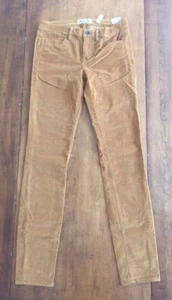 NWT WOMEN'S MADEWELL CORDUROY PANTS in RUST Size 26 - Picture 1 of 9