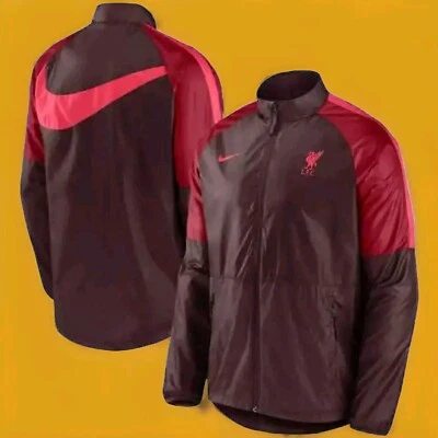 Chaqueta Nike 2022-23 Liverpool Club Academy AWF Lite Para Hombre Mediana Borgoña Crush Foto 1 de 4