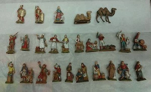 25 pastori landi 6 cm mastieri doppi cammmelli moranduzzo presepe crib shepherds - Picture 1 of 1