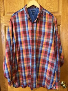 CH17 Paul Frederick Classic Fit Finest Long Staple Cotton Button Shirt Herren XXL - Bild 1 von 3