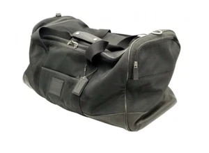 Coach Black Canvas and Leather Trim Travel Bag - Picture 1 of 12