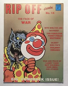Rip Off Comix #14 Underground Comic 1987 Gilbert Shelton, Dori Seda, Mavrides - Picture 1 of 4