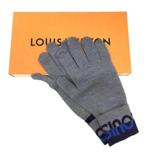 Louis Vuitton Gloves M71247 Gon Lv Horizon Wool Men'S Clothing Accessories Aq512 - Picture 1 of 4