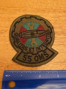 US AIR FORCE PATCH 55TH OMS SUBDUED INV9348 - Picture 1 of 3